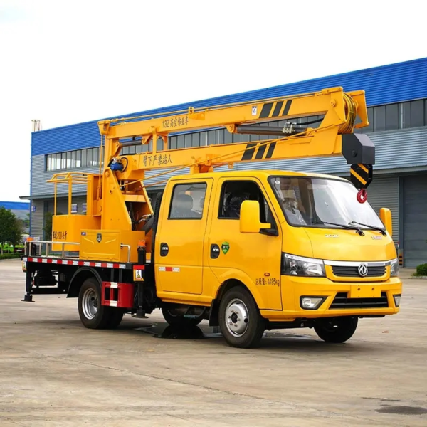 China Dongfeng 21meters Folding Boom High Aerial Working Platform Truck for Sale