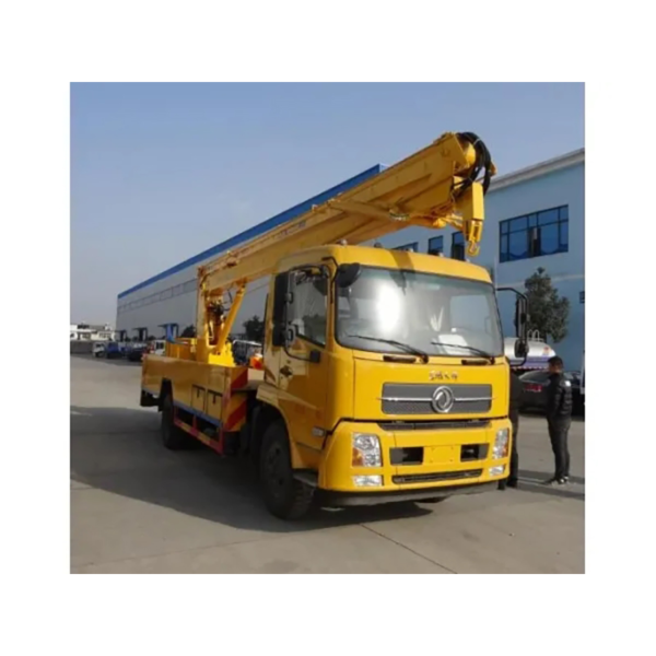 Dongfeng Aerial Platform Work Truck 12m 16m 14m 18m 22m Folding Booms Aerial Platform Vehicle for Sale