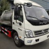 Foton 4X2 4000L Food Grade Stainless Steel Milk Tank Truck Milk Transport Truck