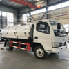 Dongfeng 4X2 Stainless Steel Tank Fresh Milk Tanker Truck 5000liters Small Milk Transport Tank Truck