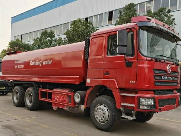 Shacman F3000 Drinking Water Portable Truck 20cbm Milk Tank Delivery Truck for Sale