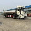 China FAW 8X4 22cbm 304 Stainless Steel Water Milk Tank Truck Price