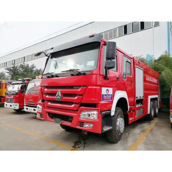 HOWO 12000liters Fire Fighting Rescue Truck Water Tank Fighting Emergency Firefighter Truck