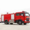 Factory Price HOWO Double Row off-Road 8000liters Fire Fighting Truck for Sale