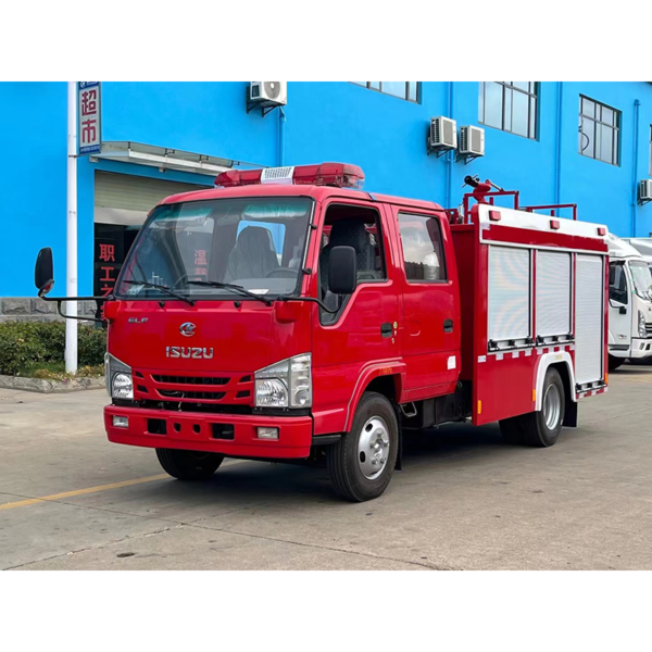 1suzu 100p 4X2 Small Water Fire Fighting Rescue Truck Fighting Emergency Firefighter Truck