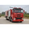 Isuzu Giga 8X4 Water Tank Foam Powder Combined Fire Fighting Truck for Sale