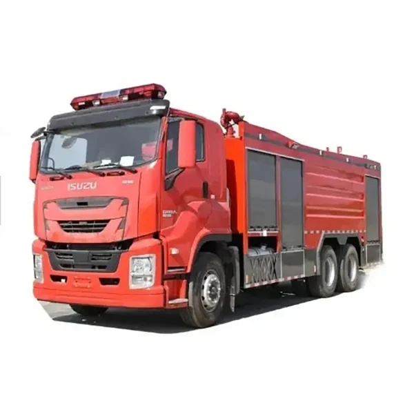 主图2 Isuzu Giga Fire Fighting Truck Water Powder Foam Tank Fire Truck for Sale