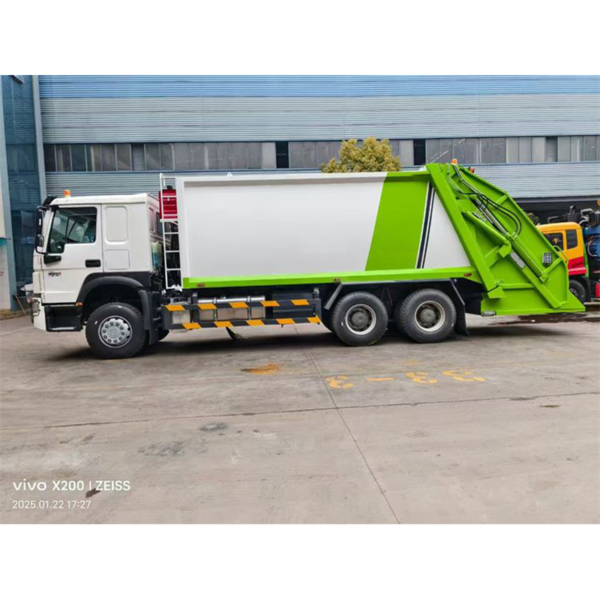 HOWO 6X4 Compressed Refuse Rubbish Bin Collection Garbage Compactor Recycling Truck
