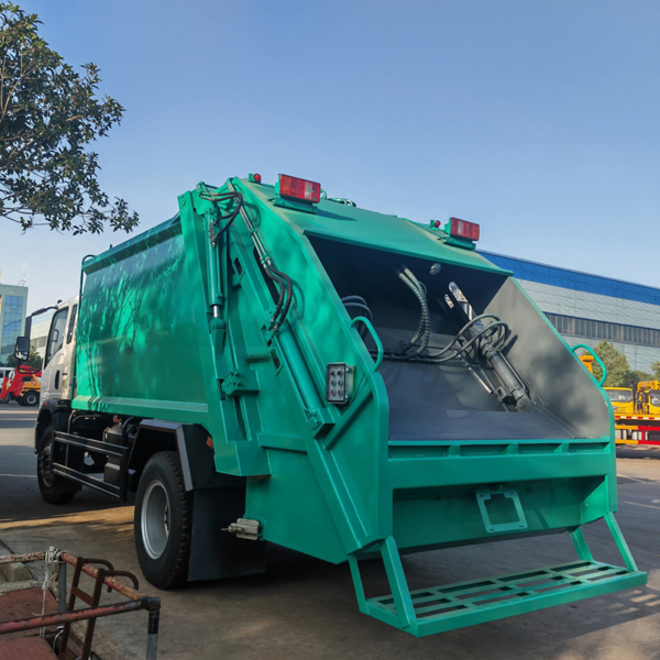 HOWO 7m3 4X2 Refuse Collector Truck Garbage Compactor Compressed Trucks