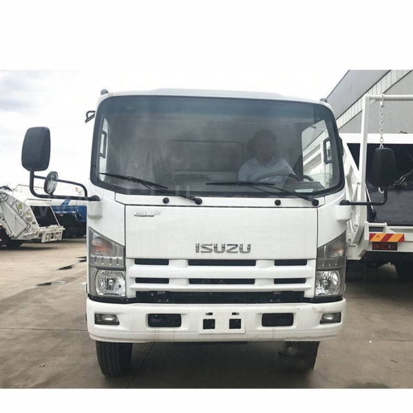 Japanese 1suzu 8 10 Cbm Compressed Garbage Truck Garbage Compactor Truck
