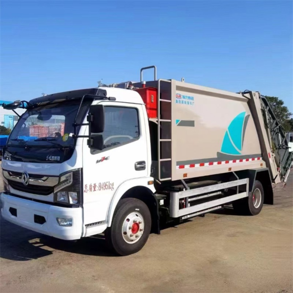 New Garbage Waste Rubbish Collection Truck 7-25cbm Rear Loader Compactor Garbage Truck