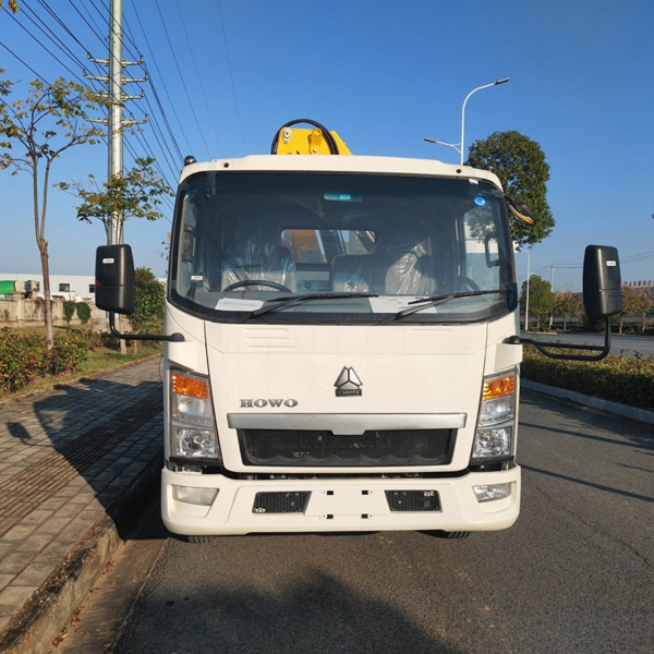 主图3 Factory Price HOWO 2t 3t 5t 6t Small Knuckle Boom Crane Truck Cargo Crane Truck for Sale