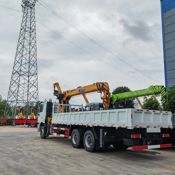 主图3 Shacman Truck Crane 6X4 Mobile 12 Ton Construction Hydraulic Lifting Equipment Machinery New Boom Truck Mounted Crane Price