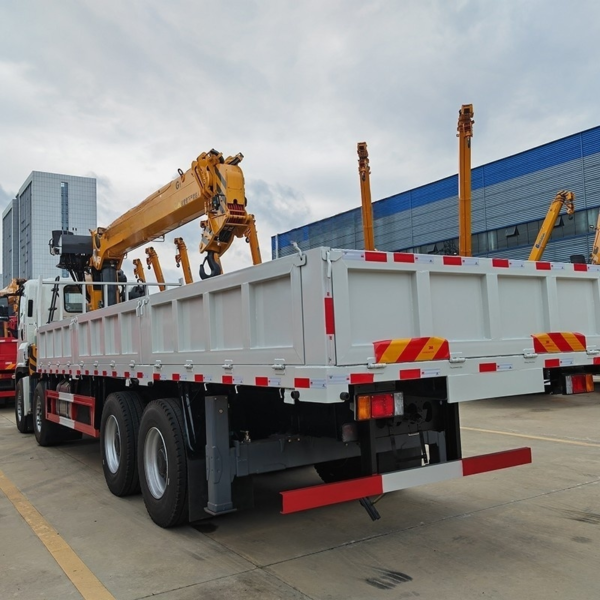 Factory Direct Sale 1suzu Giga 14 Ton Hydraulic Truck Mounted Crane Straight Boom Crane for Sale