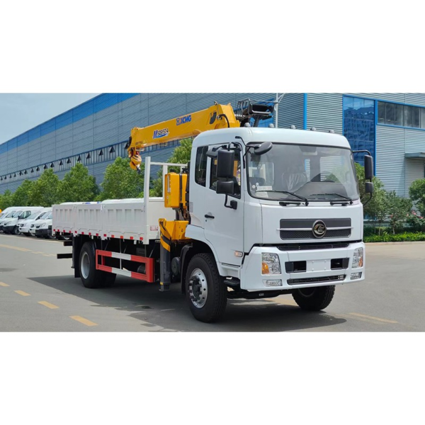 Dongfeng 4X2 Truck Mounted Crane 5 Ton 8ton Telescopic Boom Crane Truck for Sale