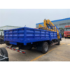 Foton 4 Tons Cargo Truck with Crane 6 Wheels Mobile Knuckle Boom Crane Truck for Sale