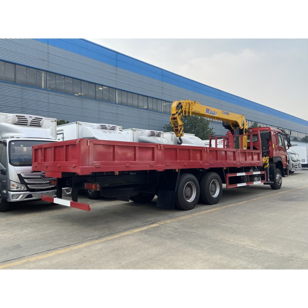 Factory Price Sinotruk HOWO 6X4 10ton 12ton 14ton Telescopic Boom Crane Truck for Sale