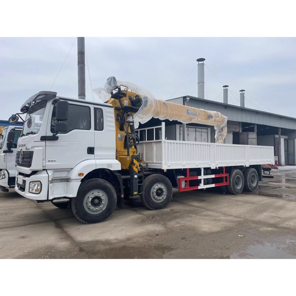 High Quality Shacman H3000 8X4 14ton 16ton Capacity Truck Crane for Sale