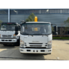 Isuzu 4X2 Truck Mounted Crane Small 5 Ton Telescopic Boom Crane Truck for Sale