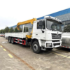 Shacman F3000 6X4 Truck Mounted Crane 12 Ton Telescopic Boom Crane Truck for Sale
