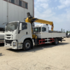 New Isuzu Giga Lorry Crane Truck Small 8 Tons Truck Mounted Crane for Sale