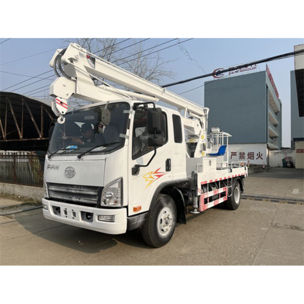 Right Hand Drive 4X2 FAW 14m Folding Boom Aerial Work High Lifting Platform Truck for Sale