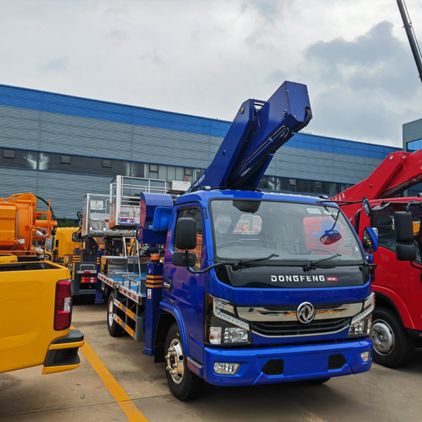 Factory Price Dongfeng Captain 28m Aerial Working Platform Truck for Sale