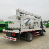 HOWO 4X2 Folding Arm High Altitude Aerial Working Platform Insulated Bucket Trucks for Sale