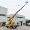 China Jmc 27 M 28m High Altitude Operation Truck 23m Hydraulic Aerial Manlift Work Platform Truck for Sale