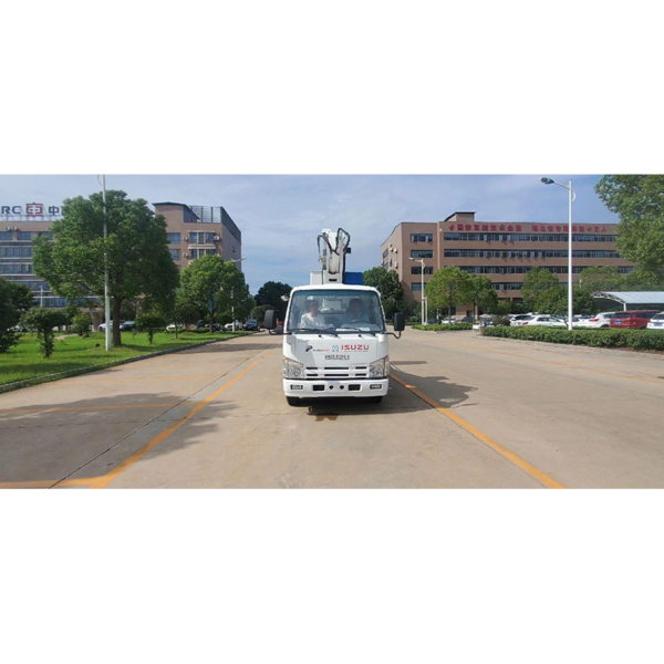 1suzu 4X2 Telescopic Boom Lift Aerial Working Platform Truck 24m Manlift Lifting Truck Price