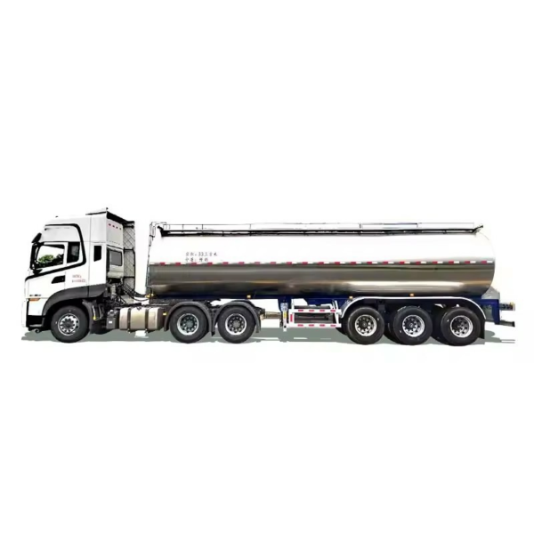 Dongfeng Tractor with 3 Axle 33m3 Milk Transport Tank Semi-Trailer for Sale
