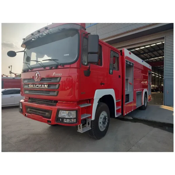 主图3 Shacman F3000 8000L Fire Rescue Foam Water Tank Tanker Firefighting Engine Fighting Vehicle Price