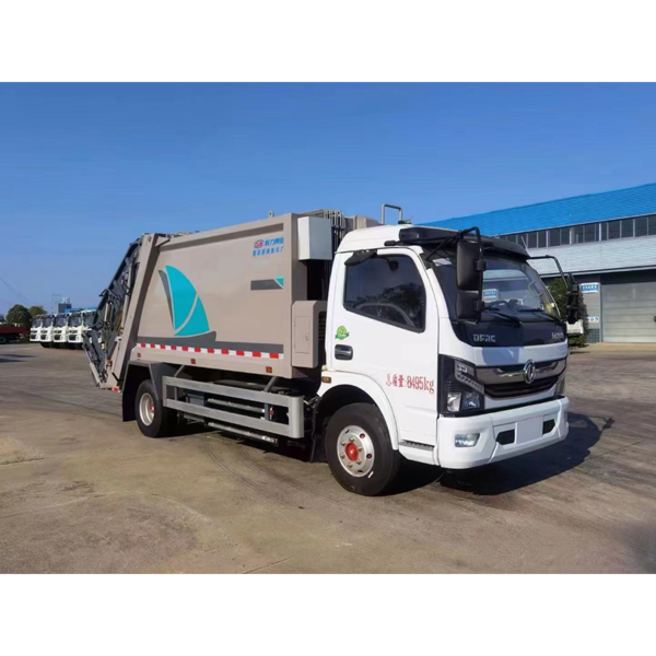 Dongfeng 4X2 7m3 Small Compactor Garbage Truck for Sale