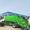 HOWO 7cbm Rhd Waste Refuse Collection Garbage Compactor Truck with Guard Cover