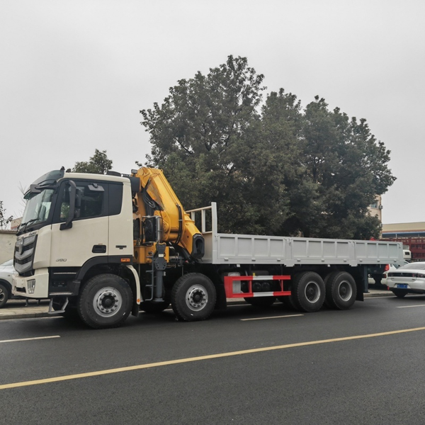 Foton Auman Rhd Cargo Truck Mounted 28ton Folding Boom Crane Hydraulic Mobile Crane Truck Price