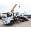 Clw Tow Truck Wrecker with Crane 4X2 5ton Hydraulic Straight Boom Truck Mounted Cranes