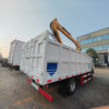 1suzu Dump Truck with 5 Ton Folding Arm Crane Mobile Crane Truck Lifting Equipment