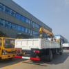 Shacman L3000 Truck-Mounted Lifting Cran 4X2 8ton Straight Arm Crane Truck for Sale