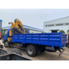 Foton 4 Tons Cargo Truck with Crane 6 Wheels Mobile Knuckle Boom Crane Truck for Sale