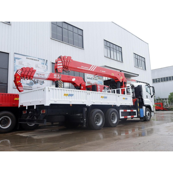 New Isuzu Giga 6X4 10 Ton 12 Ton 14 Ton Telescopic Boom Truck Mounted Crane for Sale