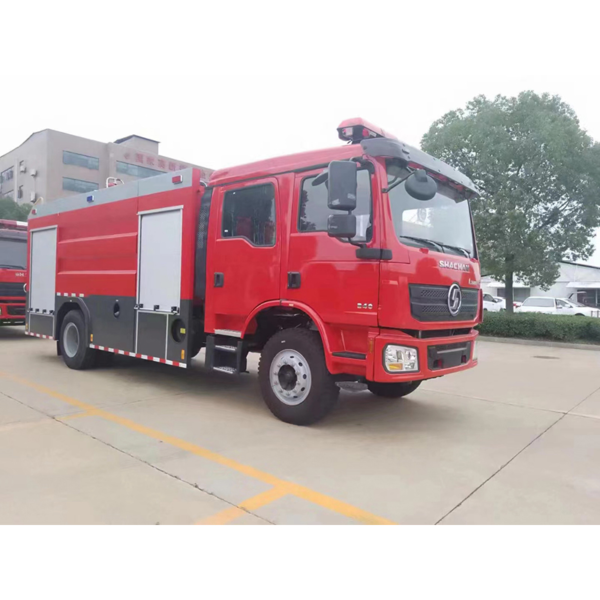 Shacman Rescue Water Foam Fire Engine 4X2 8m3 Fire Fighting Truck Factory Price