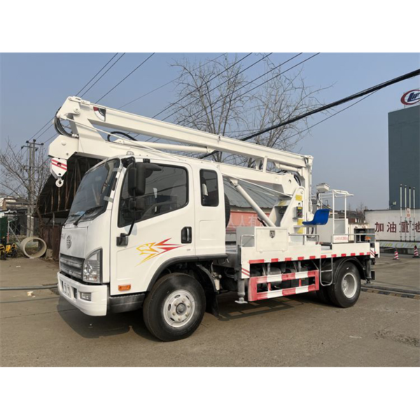 Right Hand Drive 4X2 FAW 14m Folding Boom Aerial Work High Lifting Platform Truck for Sale