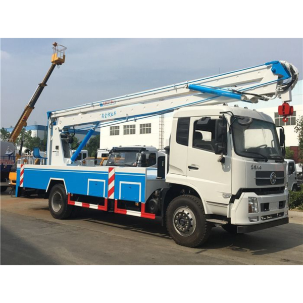 New Dongfeng 20m 22m Folding Arm Aerial Platform Working Hydraulic Lift Bucket Truck for Sale