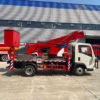 Factory Customization HOWO Aerial Work Vehicle 28m Telescopic High Altitude Working Platform Truck New Diesel