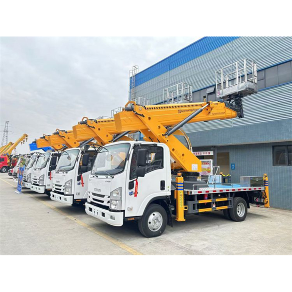 1suzu Kv100 4X2 Straight Arm Telescopic Boom 28-32 Meters Hydraulic Aerial Bucket Truck