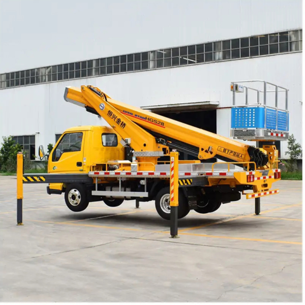 Factory Price 17-31 Meters High Altitude Aerial Working Platform Insulated Bucket Trucks for Sale