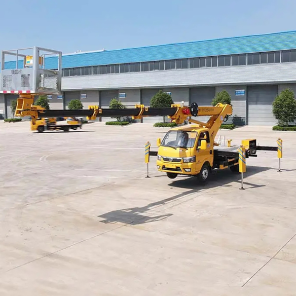 China Dongfeng 21meters Folding Boom High Aerial Working Platform Truck for Sale