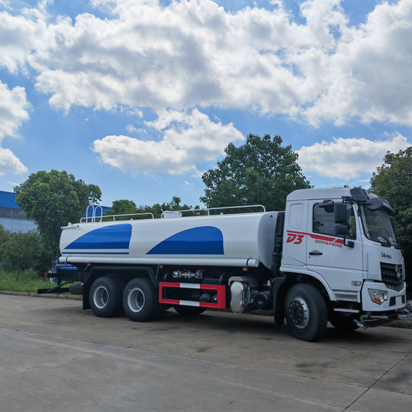 Dongfeng 6X4 20m3 Capacity Pump Tanker Water Spraying Vehicle Water Tanker Truck