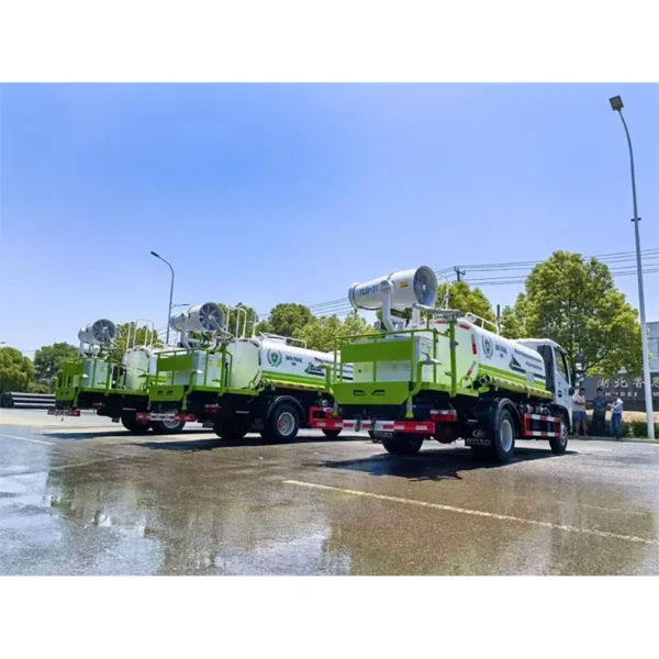 Dongfeng 5000L Dust Suppression Water Spraying Truck with Fog Cannon