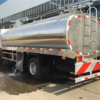 主图4 Isuzu 700p 4X2 Stainless Steel Water Tank Truck 8000liters Transport Milk Tanker Truck